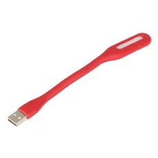 GMP GMPLG3RH — LAMPKA SILIKONOWA LEDOWA USB, 6  LED CZERWONA, 170X18,5X9MM, 5V, 1.2W