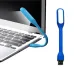 LAMPKA SILIKONOWA LEDOWA USB, 6  LED CZERWONA, 170X18,5X9MM, 5V, 1.2W