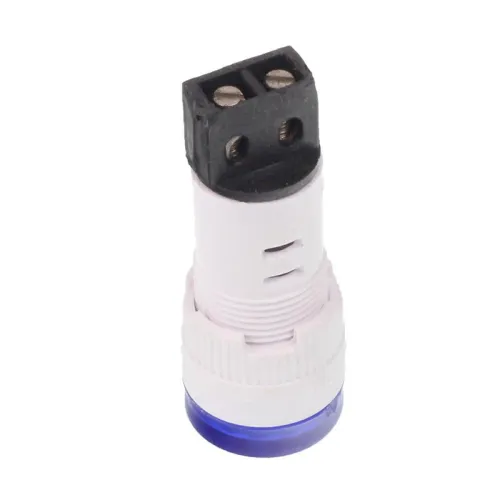 LAMPKA KONTROLNA DESKI ROZDZ. NIEBIESKA LED, Z ŻARÓWKĄ, 12/24V, MATOWA