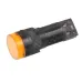 LAMPKA KONTROLNA DESKI ROZDZ. POMARAŃCZ LED, Z ŻARÓWKĄ, 12/24V