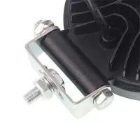 LAMPA ROBOCZA HALOGEN LED, 24 LED OKRĄGŁA, 10-30V, 112X112X38MM, ŚWIATŁO BIAŁE + ŻÓŁTE, 3 PRZEWODY