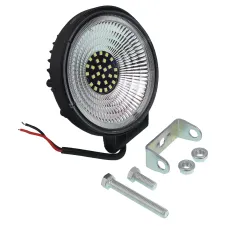  GMPLRH28LOC — LAMPA ROBOCZA HALOGEN LED, 27 LED OKRĄGŁA, CENTRALNE UŁOŻENIE DIÓD, 10-30V, FI-1...