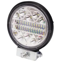 LAMPA ROBOCZA HALOGEN LED, 34 LED OKRĄGŁA, 9-36V, FI-112, GRUBOŚĆ 35MM