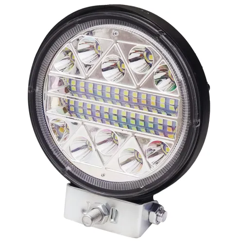 LAMPA ROBOCZA HALOGEN LED, 34 LED OKRĄGŁA, 9-36V, FI-112, GRUBOŚĆ 35MM