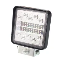 LAMPA ROBOCZA HALOGEN LED, 34 LED KWADRATOWA, 9-36V, 107X107X35MM