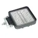 LAMPA ROBOCZA HALOGEN LED, 34 LED KWADRATOWA, 9-36V, 107X107X35MM