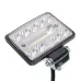 LAMPA ROBOCZA HALOGEN LED, 18 LED PROSTOKĄTNA, 2SZT/KPL, 9-36V, 106X76X32MM, OŚWIETLENIE COMBO
