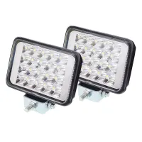 LAMPA ROBOCZA HALOGEN LED, 20 LED PROSTOKĄTNA, 2SZT/KPL, 9-36V, 110X76X44MM