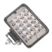 LAMPA ROBOCZA HALOGEN LED, 20 LED PROSTOKĄTNA, 12-36V, 110X76X50MM, OŚWIETLENIE ROZPROSZONE (FLOOD)