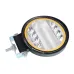 LAMPA ROBOCZA HALOGEN LED, 24 LED + OBRYSOWA DIODA, OKRĄGŁĄ, 12-24V, FI 110MM, GRUBOŚĆ: 28 MM