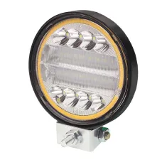 GMP GMPLRHL24O-35 — LAMPA ROBOCZA HALOGEN LED, 24 LED + OBRYSOWA DIODA, OKRĄGŁĄ, 12-24V, FI 110MM, G...