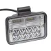 LAMPA ROBOCZA HALOGEN LED, 26 LED PROSTOKĄTNA, 10-30V, GRUBOŚĆ: 50MM, 120X92X50MM