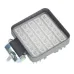 LAMPA ROBOCZA HALOGEN LED, 30  LED KWADRATOWA Z WŁĄCZNIKIEM, 9V-36V, 109X109X42 MM, OBUDOWA ALUM.  OŚWIETLENIE ROZPROSZONE (FLOOD)