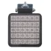LAMPA ROBOCZA HALOGEN LED, 30  LED KWADRATOWA, 9V-36V, 109X109X45 MM, OBUDOWA ALUM.  OŚWIETLENIE ROZPROSZONE (FLOOD)