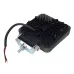 LAMPA ROBOCZA HALOGEN LED, 36 LED KWADRATOWA, 12V-80V, 109X109X38 MM, OBUDOWA ALUM.