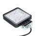 LAMPA ROBOCZA HALOGEN LED, 40 LED KWADRATOWA, 10-30V, 107X107X35MM