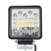 LAMPA ROBOCZA HALOGEN LED, 40 LED KWADRATOWA, 10-30V, 107X107X35MM