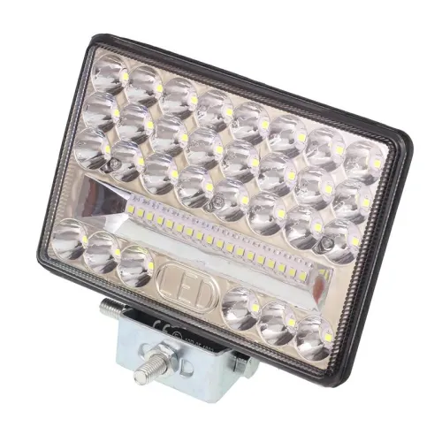 LAMPA ROBOCZA HALOGEN LED, 48 LED PROSTOKĄTNA, 10-30V, 116X108X35MM