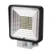 LAMPA ROBOCZA HALOGEN LED, 56 LED KWADRATOWA, 9V-36V, 109X109X38 MM, OBUDOWA ALUM. OŚWIETLENIE ROZPROSZONE (FLOOD)