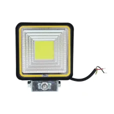 GMP GMPLRHL72LCOK-35 — LAMPA ROBOCZA HALOGEN LED, 72 LED COB + OBRYSOWA DIODA ZÓŁTA, KWADRATOWA, 12V-36...