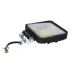 LAMPA ROBOCZA HALOGEN LED, 72 LED COB + OBRYSOWA DIODA ZÓŁTA, KWADRATOWA, 12V-36V, 110X110X35 MM, OBUDOWA ALUM. OŚWIETLENIE ROZPROSZONE (FLOOD)