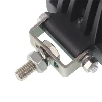 LAMPA ROBOCZA LEDOWA PROSTOKĄTNA,  4 LED OTOCZKA ALUMINIOWA, 9-30V, 67X67X56MM, OBUDOWA ALUM.