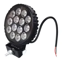 LAMPA ROBOCZA LEDOWA OKRĄGŁA, 14 LED, 29W, HQ, 12-60V, FI 110MM, GRUBOŚĆ 35MM