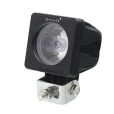 GMP GMPLRLP1 — LAMPA ROBOCZA LEDOWA PROSTOKĄTNA,  1 LED SZKŁO PRZEZROCZYSTE 12-24V, 1X10W, 50X5...