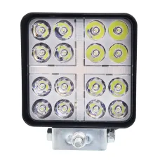 GMP GMPLRLP41L — LAMPA ROBOCZA LEDOWA PROSTOKĄTNA, 41 LED, WEWNĘTRZNE DIODY, 3 PRZEWODY, 12-36V, ...
