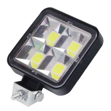GMP GMPLRLPM4XC — LAMPA ROBOCZA LEDOWA PROSTOKĄTNA, 4XCOB MINI, 9-36V, 80X80X20 MM, OBUDOWA ALUM.