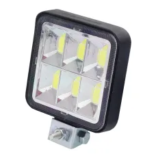 GMP GMPLRLPM6XC — LAMPA ROBOCZA LEDOWA PROSTOKĄTNA, 6XCOB MINI, 9-36V, 80X80X20 MM, OBUDOWA ALUM.