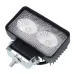 LAMPA ROBOCZA LEDOWA SZEROKA  2 LED, MOCNA 2X10W, 12-36V, 110X80X46MM, 1200 LM, OBUDOWA ALUM.