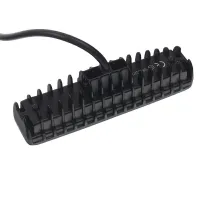 LAMPA ROBOCZA PANEL LED, 18 LED, DWIE BARWY ŚWIATŁA, OBUDOWA ALUM, GRUBOŚĆ 35MM