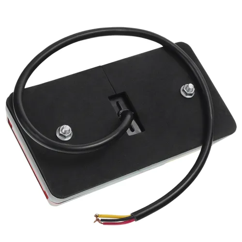 LAMPA TYLNA ZESP. 3-SEGM. L/P PRZYCZEPKA DIODOWA, PROSTOKĄTNA, 16 LED, 12/24V