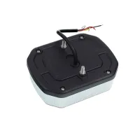 LAMPA TYLNA ZESP. 3-SEGM.  LEWA PRZYCZEPKA DIODOWA, DYNAMICZNY KIERUNKOWSKAZ, KWADRATOWA , 42 LED,12/24V, PRZEWÓD 14CM