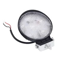LAMPA ROBOCZA LEDOWA OKRĄGŁA,  6 LED 10-30V, FI 116MM, OBUDOWA ALUM.