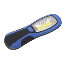 GMP GMPLWW118 — LATARKA WARSZTATOWA COB + 1 LED, 180LM, MOCOWANIE NA MAGNES I HACZYKI, NA BATERI...