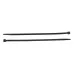 OPASKI ZACISKOWE 100X2,5MM - CZARNE PLASTIKOWE, 100SZT/OPAKOWANIE, TRYTYTKI