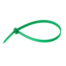 GMP GMPOZK120X2,5Z — OPASKI ZACISKOWE 120X2,5MM - ZIELONE PLASTIKOWE, 100SZT/OPAKOWANIE, TRYTYTKI