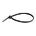 OPASKI ZACISKOWE 200X7,6MM - CZARNE PLASTIKOWE, 100SZT/OPAKOWANIE, TRYTYTKI