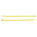 OPASKI ZACISKOWE 250X4,8MM - ŻÓŁTE PLASTIKOWE, 100SZT/OPAKOWANIE, TRYTYTKI