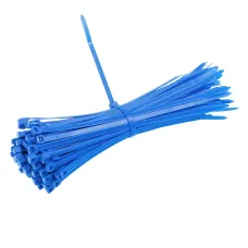 GMP GMPOZK400X7,6N — OPASKI ZACISKOWE 400X7,6MM - NIEBIESKIE PLASTIKOWE, 100SZT/OPAKOWANIE, TRYTYTKI