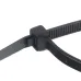 OPASKI ZACISKOWE 450X4,8MM - CZARNE PLASTIKOWE, 100SZT/OPAKOWANIE, TRYTYTKI