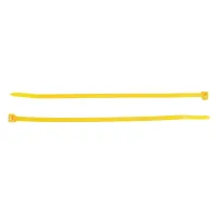 OPASKI ZACISKOWE 450X7,6MM - ŻÓŁTE PLASTIKOWE, 100SZT/OPAKOWANIE, TRYTYTKI