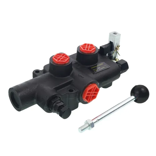 ROZDZIELACZ HYDRAULICZNY 1-SEKCYJNY 80L/MIN, Z PRZYSPIESZACZEM DO ŁUPARKI, 4108766, P81RSG12, TH046127, P81RSG12,