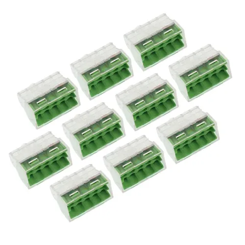 SZYBKOZŁĄCZKI ELEKTRYCZNE  10 ZŁĄCZY DRUT DO 2,5MM2,  10SZT/OPAKOWANIE