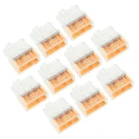 SZYBKOZŁĄCZKI ELEKTRYCZNE   3 ZŁĄCZA DRUT DO 2,5MM2,  10SZT/OPAKOWANIE