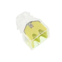 SZYBKOZŁĄCZKI ELEKTRYCZNE   4 ZŁĄCZA DRUT DO 2,5MM2,  10SZT/OPAKOWANIE