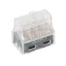 SZYBKOZŁĄCZKI ELEKTRYCZNE   8 ZŁĄCZY DRUT DO 2,5MM2,  10SZT/OPAKOWANIE