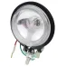 LAMPA ROBOCZA OKRĄGŁA METALOWA  91MM Z ŻARÓWKĄ 12V, 55W, H3